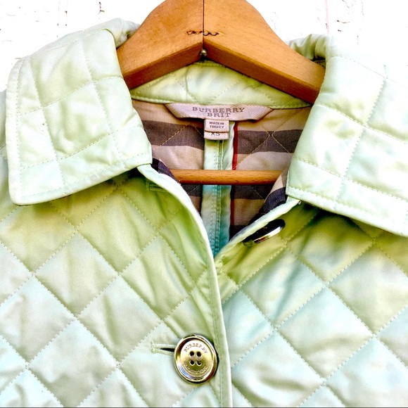 Burberry Mint Quilted Jacket - Picture 7 of 10